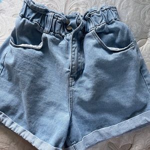 High waisted Denim Shorts